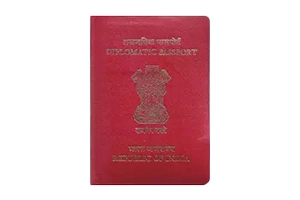 Types Of Indian Passports Ordinary White Diplomatic Orange