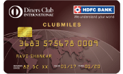 HDFC Bank Diners ClubMiles Credit Card