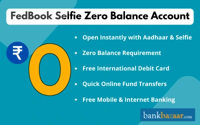 FedBook Selfie Zero Balance Account