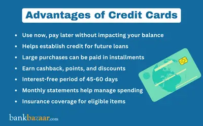 advantages of credit cards