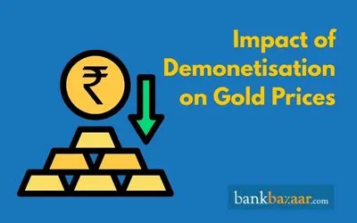 demonetisation effect on gold