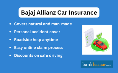 Bajaj Allianz Car Insurance Infographic