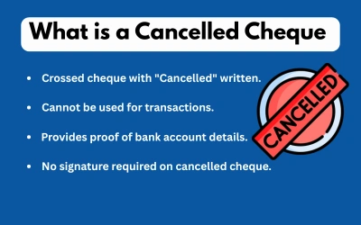 Cancelled Cheque