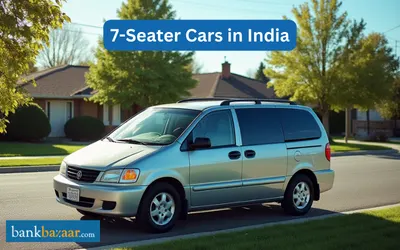 Infographic showing popular 7-seater cars in India with details about models, features, and benefits for family and group travel.