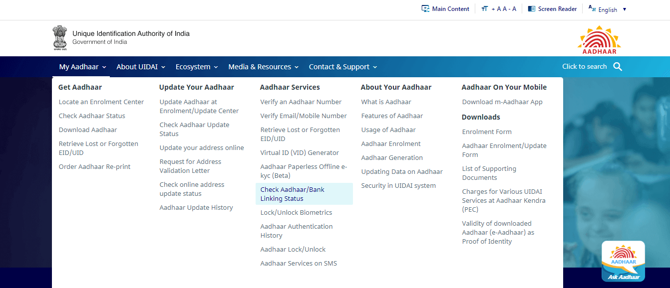 How to Link Aadhaar with Bank Accounts Online and Offline