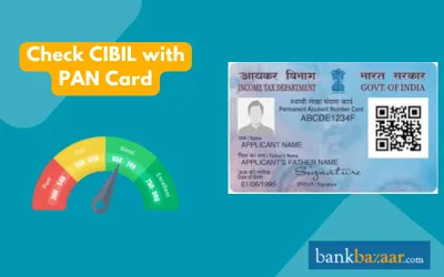 Free Credit Score with pan