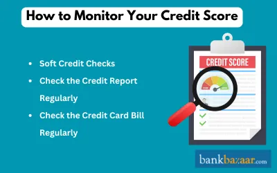 Credit score monitor