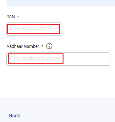 Click on Aadhar Link