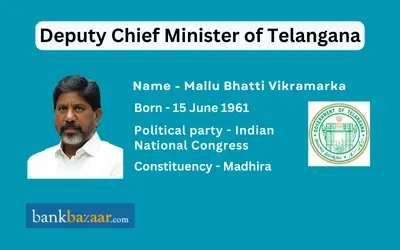 Deputy CM of Minister of Telangana