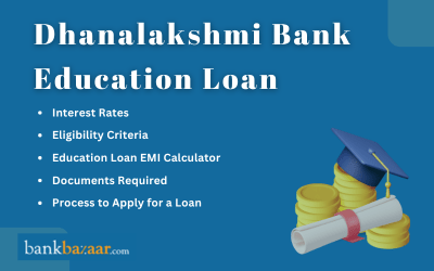 Dhanalakshmi Bank education loan interest rate details