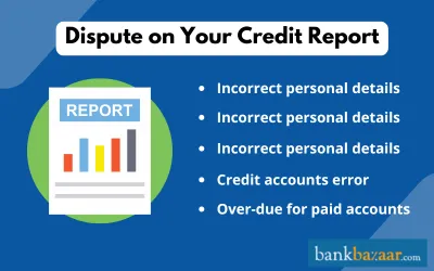 disputes on credit report