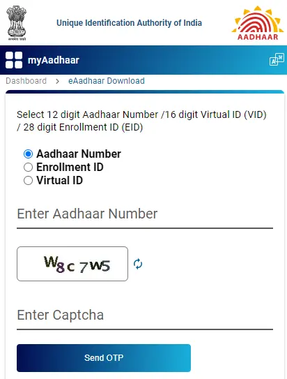 Aadhar Card Download - How To Print/Download Aadhaar Card