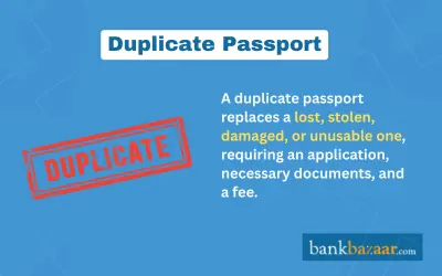 Duplicate Passport