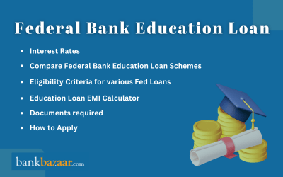Federal Bank education loan for academic excellence