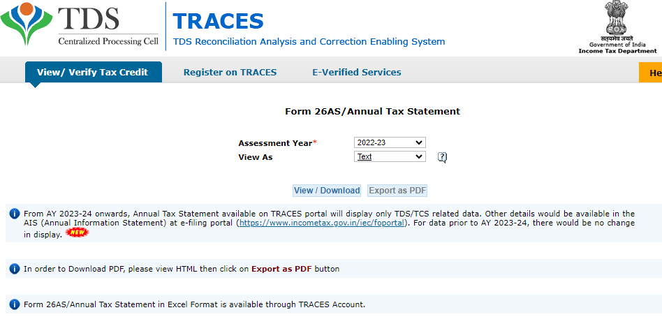 (인디샘 컨설팅) 인도 세무에서 Form 26AS - 세금 공제 명세서(tax credit statement)에 대한 개요 ...