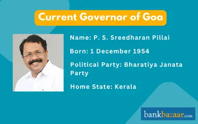 Current Governor of goa