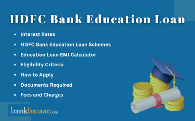 HDFC education loan for pursuing higher education