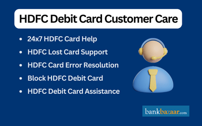 HDFC Debit Card Customer Care