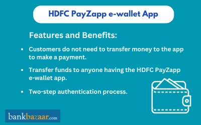 HDFC PayZapp e-wallet App