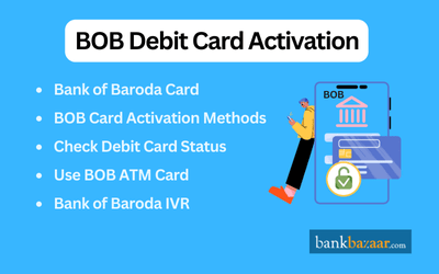BOB Debit Card Activation