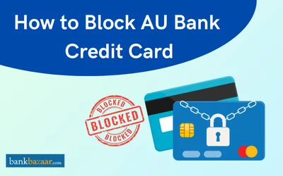 AU Bank credit card block