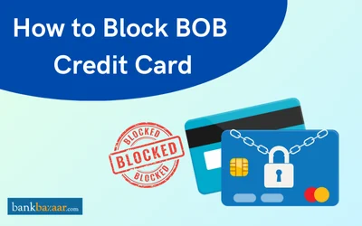 How to block BOB credit card