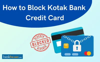 How to block Kotak credit card