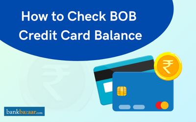 BOB Credit Card Balance Check