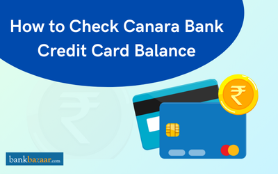 canara bank credit card balance check