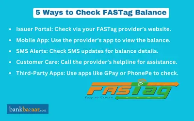 5 Ways to Check fastag balance online and offline