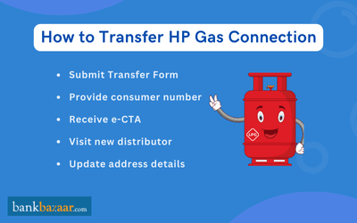 Steps to transfer HP gas connection