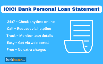 ICICI Bank Personal Loan Statement