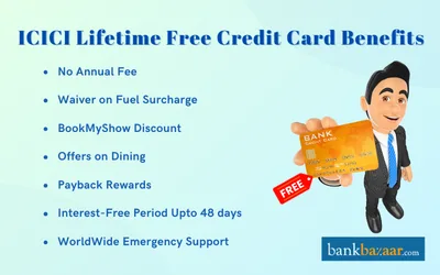 icici lifetime free credit card