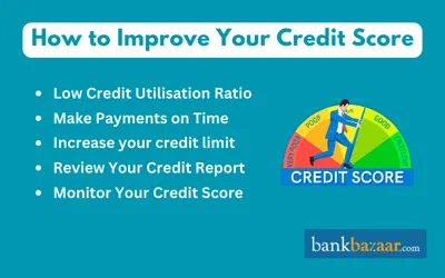 Improve cibil score