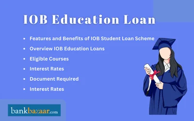 iob education loan