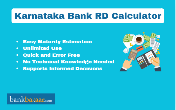 karnataka bank Rd calculator