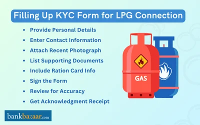 KYC form required for obtaining a gas connection