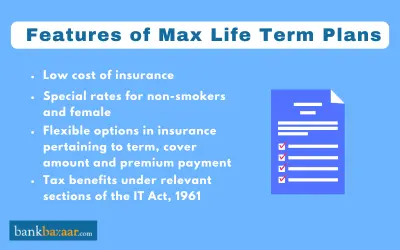 Max Life Term Plan