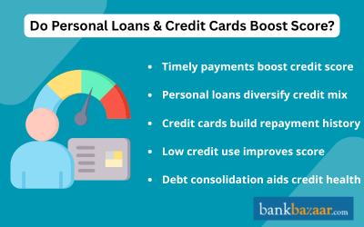 Do Personal loan and credit card boost credit score
