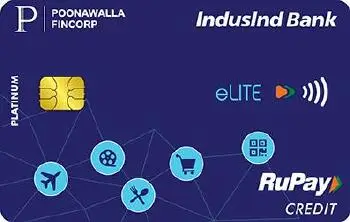 poonawalla fincorp indusind bank elite credit card