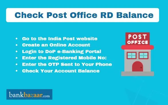 Check Post Office RD Balance