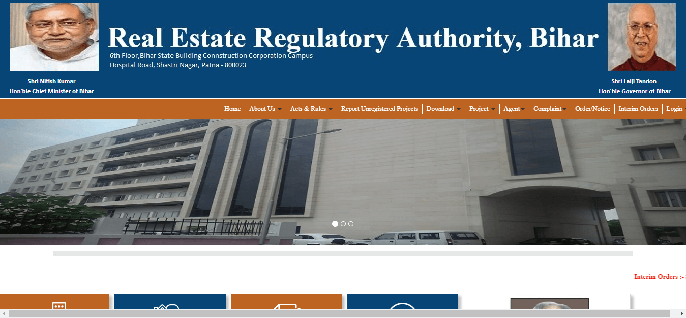 Visit rera Bihar website