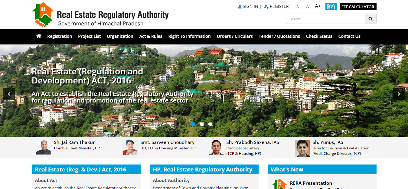 Login to the website