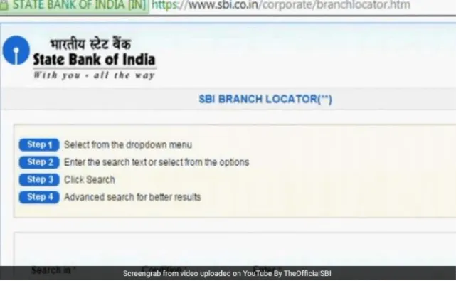SBI Branch Locator