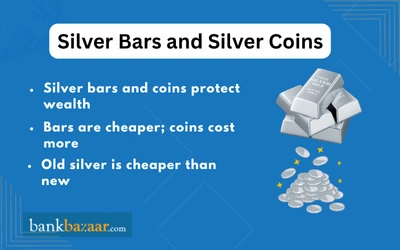 Silver Bars and Silver Coins