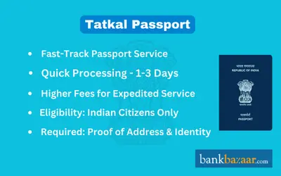 Tatkal Passport