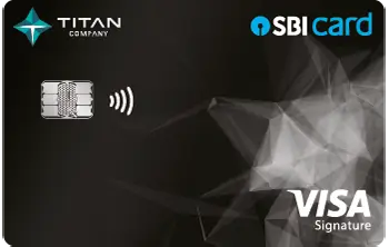 titan sbi credit card for shopping