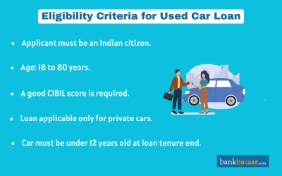 Used Car Loan Eligibility Criteria