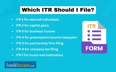 which ITR should you file