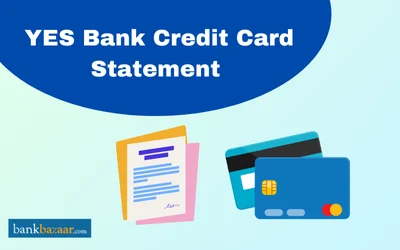 yes bank credit card statement